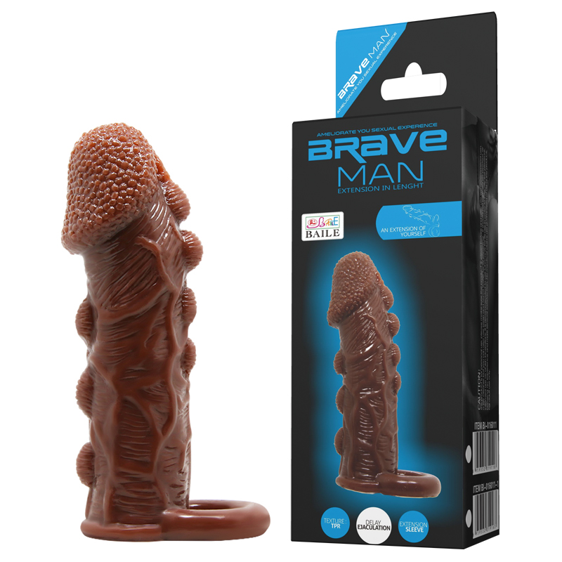 Brave Men braon navlaka za penis BI 16012 